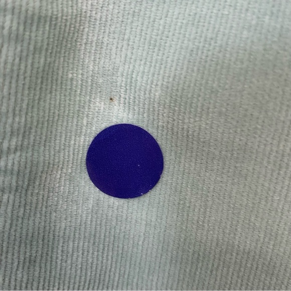 AG Corduroy Pants Woman 27  Stevie Slim‎ Straight Low Rise Light Green Stretch - Picture 4 of 11